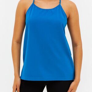 Candy Camisole with Adjustable Straps Blue Size 1X-3X EUC